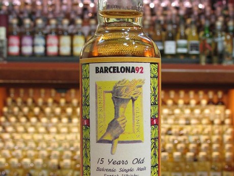 Balvenie  15yo.   43%  – Barcelona 1992