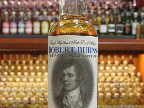 Robert   Burns    “Bi-Centenary   Bottling”