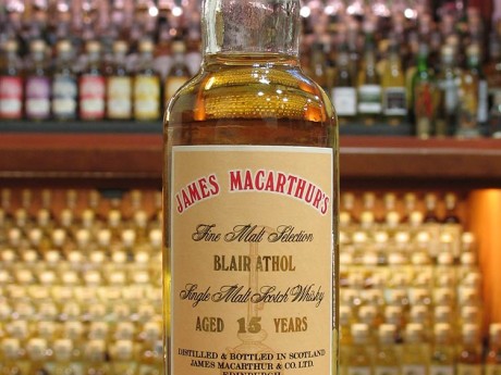 *Blair  Athol  15yo – 53.1% – MBC.