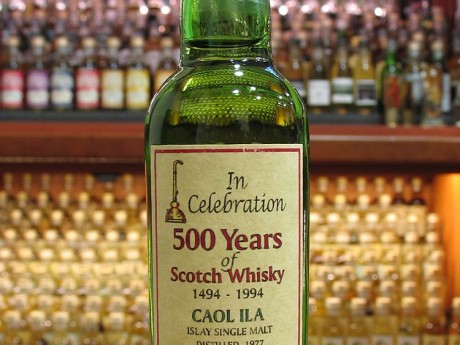 Caol ila 1977 – 56.3% – “500 Years”.