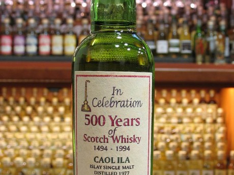 Caol  ila 1977 – 60% – “500 Years”.