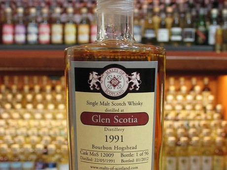 Glen  Scotia  1991 – 54.5%