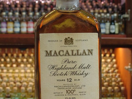 Macallan  12yo – 100 Proof,Gold Cap.