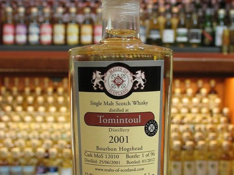 Tomintoul  2001 – 53.9%