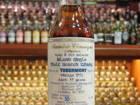 Tobermory  1972 – 39yo.  Alambic  Classic