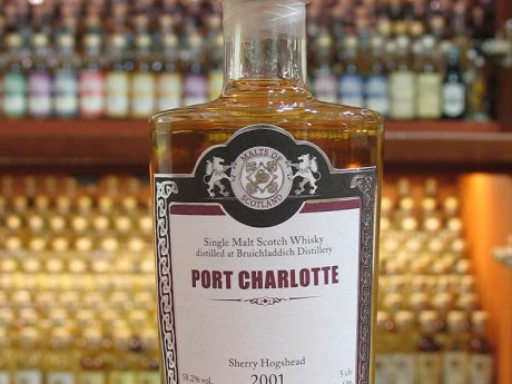 Port  Charlotte  2001 – 58.2%  Bourbon  Barrel