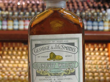 Glenlivet 70 proof (Green Cap)