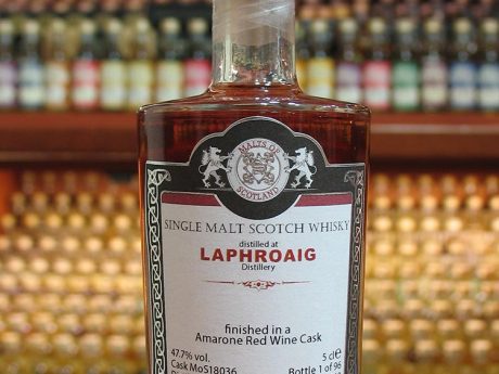 Laphroaig  1998 – 47.7% (Amarone Red Wine Cask)